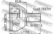 Febest 2910-FLIIF Шрус (граната) передній 2910-fliif febest ford