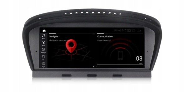 Китай Android 13 6GB SYSTEM CIC + Kamera Cofania BMW E60 E61 E90 E91 E92 E93 Android 13 8GB Система CIC + Камера Заднього Виду