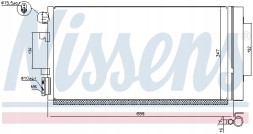 Nissens 940259 Nissens 940259 конденсатор, кондиціонер
