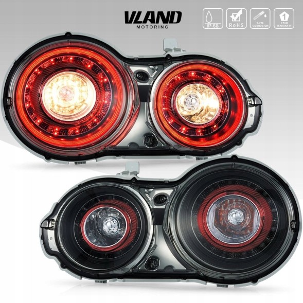 VLAND LDNI14 270091-2 MHM Комплект задніх ліхтарів Vland Led Neon Tuning Lift-look Nissan GTr GT-r r35 2008-2025
