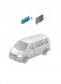 Volkswagen OE 7LA907049DWZU Дисплей з електронним блоком керування ASO VW