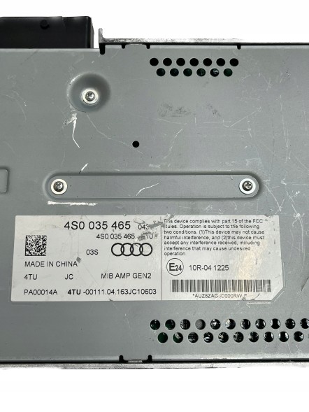 Audi OE 4S0035465 4S0 035 465 Підсилювач 4S0035465 Audi R8