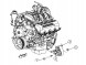 Jeep OE 52059227AC ПОДУШКА ДВИГУНА L. JEEP CHEROKEE LIBERTY KJ MOPAR
