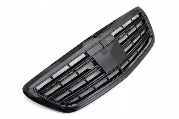 Китай 13223 Решітка радіатора (муляж) Mercedes S-Class W222 AMG Style, чорний глянець