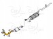 Carmont MIT-009287 MB924365 Вихлопна труба - передня - Mitsubishi Pajero 2.8 TD V26W V46W - MB924365