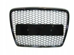 AD ADGRA6C6RSB Муляж решітки Audi A6 C6 4F 2008-11 чорний глянець соти RS look!