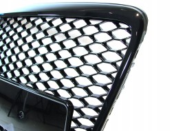 AD ADGRA6C6RSB Муляж решітки Audi A6 C6 4F 2008-11 чорний глянець соти RS look!