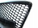 AD ADGRA6C6RSB Муляж решітки Audi A6 C6 4F 2008-11 чорний глянець соти RS look!