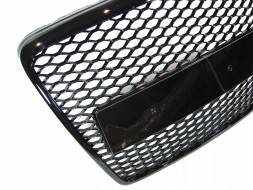 AD ADGRA6C6RSB Муляж решітки Audi A6 C6 4F 2008-11 чорний глянець соти RS look!