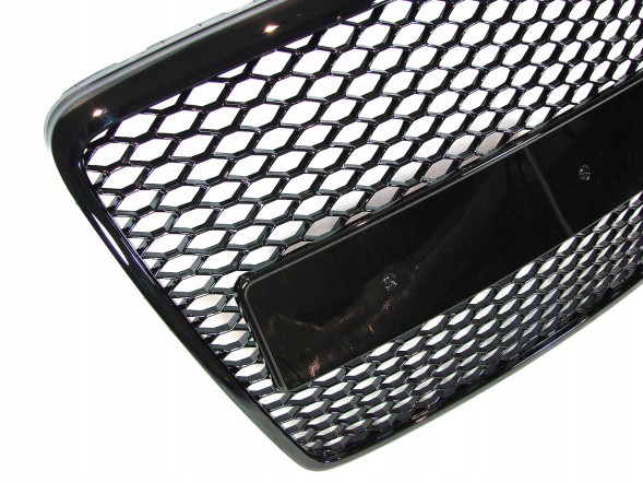 AD ADGRA6C6RSB Муляж решітки Audi A6 C6 4F 2008-11 чорний глянець соти RS look!