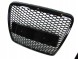 AD ADGRA6C6RSB Муляж решітки Audi A6 C6 4F 2008-11 чорний глянець соти RS look!