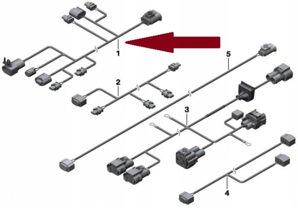 Китай 61129335477 / 9335477 МОНТАЖНИЙ ТРОС ПЕРЕДНИЙ BMW X3 F25 LIFT 61129335477