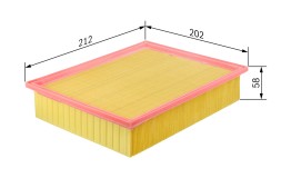 F026400057 BOSCH Фільтр повітря