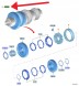 Ford OE L1TR-7B280-A2A L1TZ7124D СИНХРОНІЗАТОР 1-Ї ТА 2-Ї ПЕРЕДАЧ МАНУАЛ 6МХ65 ФОРД 2490547 _ L1TR-7B280-A2A