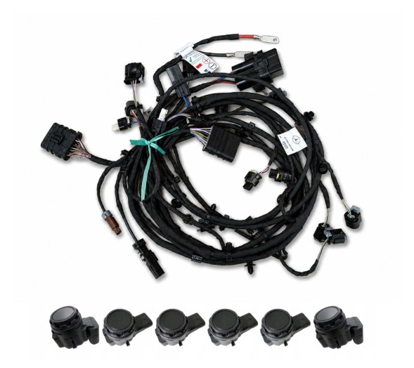 Mercedes-Benz OE mercedes glb x248 a2485404206 2485404206 wiązka zderzaka przód czujniki pdc instalacja oem oe oryginał MERCEDES GLB X248 ДРІТ ЗЧЕПЛЕННЯ ПЕРЕДНЬОГО БАМПЕРА A2485404206 + ДАТЧИКИ PDC