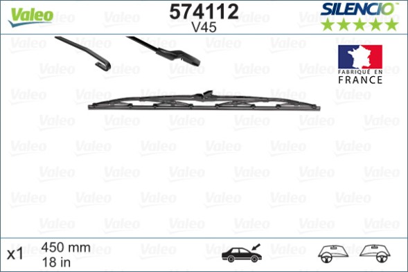 574112 VALEO Склоочисник