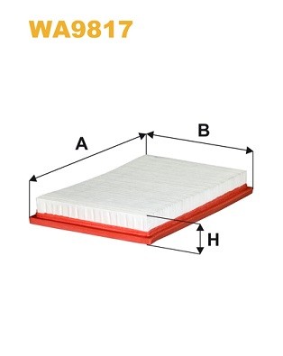 WA9817 WIX FILTERS Фільтр повітряний
