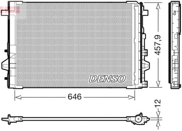 Denso DCN17059 Конденсатор, кондиціонер denso dcn17059