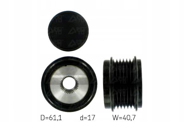 SKF SKFVKM 03110/RS2 Муфта генератора односходна skf 06h903119