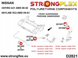 Strongflex 5902553521849 Комплект підвіски R32 AWD SPORT - Nissan Skyline