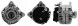 Lucas LRB00497 Генератор 90a ford mondeo iii 1.8 sci 2.0 di 2.2