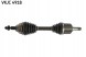 SKF VKJC 4918 Skf vkjc 4918 піввісь volvo c30/c70ii le 533мм