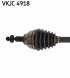 SKF VKJC 4918 Skf vkjc 4918 піввісь volvo c30/c70ii le 533мм