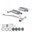 CHINA ZEST.12.26P+12.27P+12.28P Набір глушників mazda 6 gh 2.5i 170 к.С. 2007-