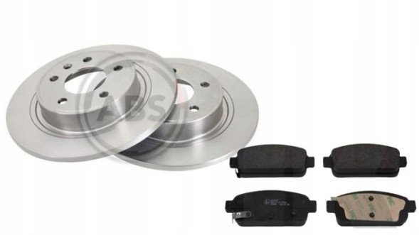Febi bilstein 08.B351/F Febi задні диски + колодки комплект chevrolet orlando