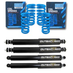 Китай OUTNISSKIT018-C КОМПЛЕКТ ПІДВІСКИ ЛІФТ +2 ДЮЙМИ NISSAN PATROL Y61 (97-09) 120/400 КГ
