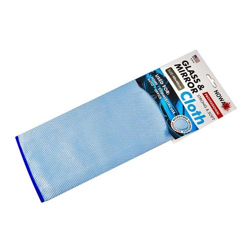 NX61440 NOWAX Професійна ганчірка з мікрофібри для скла NOWAX 40x40см синя