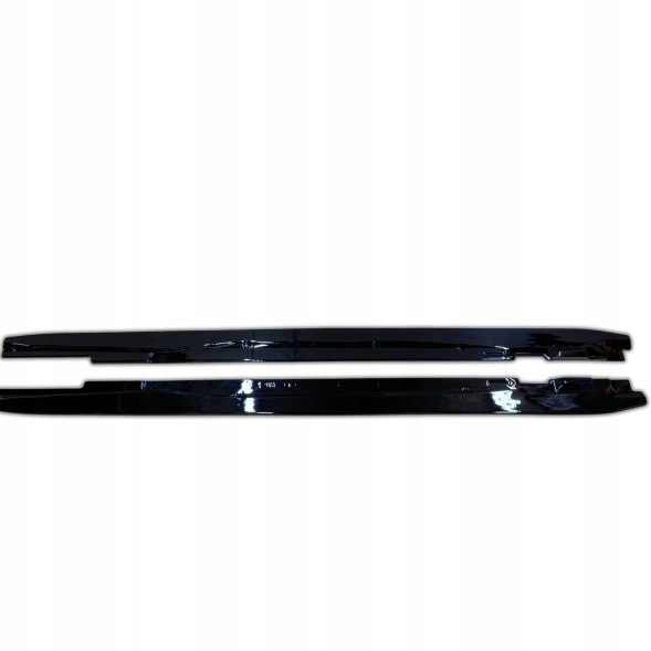 Китай Dokładki boczne AUDI A5 8T S LINE COUPE 2007-2016 Накладки на пороги AUDI A5 8T S LINE COUPE 2007-2016 Чорний глянець пороги