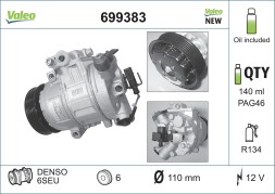 699383 VALEO Компресор кондиціонера