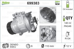 699383 VALEO Компресор кондиціонера