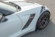 Китай JGD-CORVC7-FMFGB Бризковики передні – Чорний Глянець CHEVROLET CORVETTE C7 2014-2019