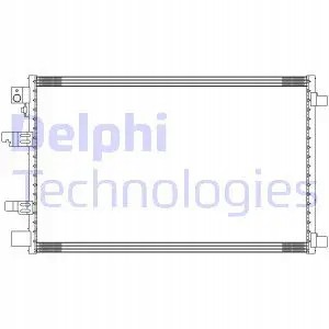 Delphi CF20310 Конденсатор радіатора кондиціонування повітря cf20310 delphi