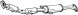 Bosal 090-243 Каталізатор 090-243 bosal lexus toyota auris
