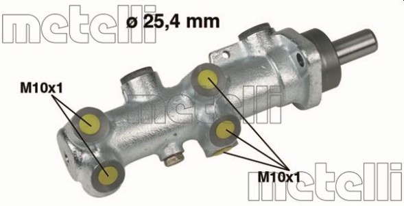 05 0239 METELLI Циліндр гальмівний головний