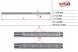 MSG VW412.NL00.C Планка зубчаста рульової передачі VW Caddy III, Golf VI, Golf Plus -14