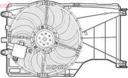 DER20001 DENSO Вентилятор охолодження радіатора