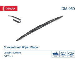 DM 050 DENSO Каркасна щітка склоочисника Denso Standard 500мм
