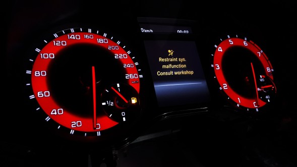 Moman 0089688088357 Mercedes GLE GLS Custom Red Carbon Циферблати спідометра