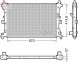Denso DRM47039 Радіатор, система охолодження двигуна denso drm47039