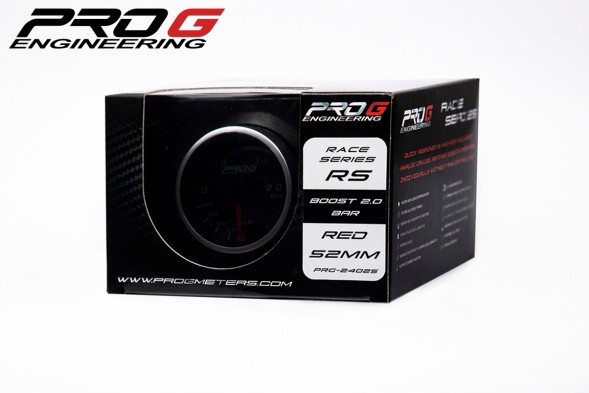 Китай PRG-24025-G2 Pro G RS2 Індикатор тиску наддуву 2BAR 52 мм