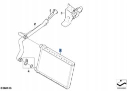 BMW OE 64 11 9 128 953 Обігрівач valeo bmw oe 64119128953 e81 e87 e88 e90 e92 e84 f25 f26
