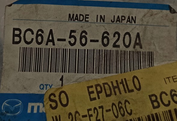 Mazda OE Замок капота двигуна - Mazda 323 F BA BC6A56620A