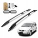 CHROMEMASTER CHR-ER033B Релінги на дах для Volkswagen Caddy III 2K L1 | SWB 2003-2010 Чорний ШОРТ