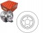 TRW TRWDF4967/RS7 ДИСКИ ГАЛЬМІВНІ 2ШТ MAZDA ЗАД RX-8 1.3 03-12 TRW