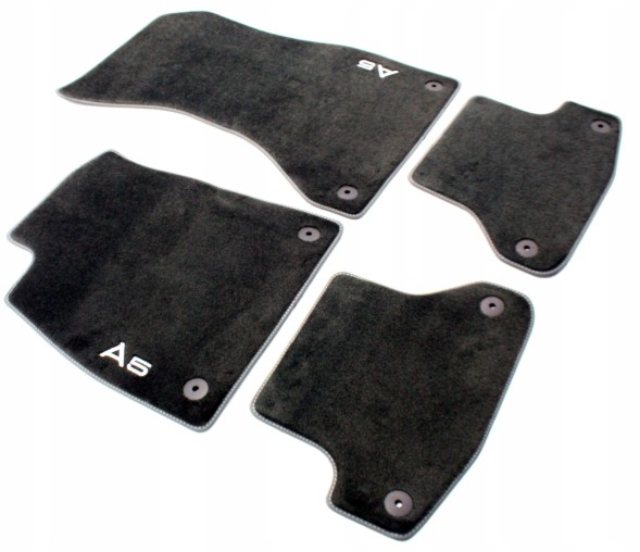 Audi OE 8W6061270, DWP525612OE ВЕЛЮРОВІ КОВРИКИ КОМПЛЕКТ КОВРИКІВ AUDI A5 S5 RS5 8W F5 8W6061270 ОРИГІНАЛ