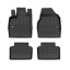 V-maxzone Part VIC-297906 Гумові килимки 4 шт. для NISSAN QASHQAI I